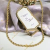  Berta 14K Gold Filled antiallergén csavart Nyaklánc 45cm