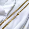 Kristen 14K Gold Filled antiallergén Nyaklánc 50cm