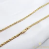  Berta 14K Gold Filled antiallergén csavart Nyaklánc 45cm