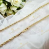  Berta 14K Gold Filled antiallergén csavart Nyaklánc 45cm