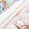Figaro 18K Gold Filled antiallergén férfi nyaklánc 50cm