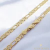 Figaro 14K Extra Gold Filled antiallergén férfi nyaklánc 45cm