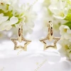 Arina 14K antiallergén csillag fülbevaló