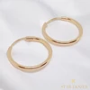 Ester 18K GF. antiallergén karika fülbevaló 2,5cm