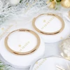 Ester 18K GF. antiallergén karika fülbevaló 2,5cm