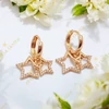 Liore 18K antiallergén csillag fülbevaló 