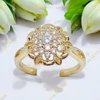 Luna 14K GF. antiallergén gyűrű 52-es