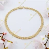 Halszálkás 14K G.F. antiallergén karkötő 19cm