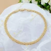 Halszálkás 14K G.F. antiallergén karkötő 19cm