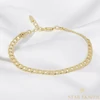 Hagyományos 14K Gold Filled antiallergén karkötő 21cm