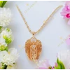 Angela 18K antiallergén angyal medálos nyaklánc 45cm/2mm