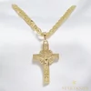Isadora 14K antiallergén kereszt medálos nyaklánc 45cm/4mm