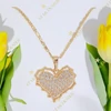 Tiffany 18K antiallergén szív medálos nyaklánc 50cm/3mm