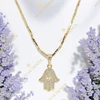 Fatima Keze 14K GF. antiallergén nyaklánc 45cm