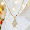 Fatima Keze 14K GF. antiallergén nyaklánc 45cm