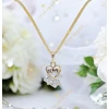 Love 14K Gold Filled antiallergén szíves nyaklánc 45cm