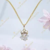 Love 14K Gold Filled antiallergén szíves nyaklánc 45cm
