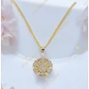 Sweet 14K Gold Filled antiallergén virágos nyaklánc 45cm