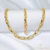 Glenda 14K GF. antiallergén Ékszerszett 45/19cm