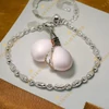 Manon White Gold Filled Antiallergén Bokalánc/Karkötő 20cm
