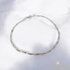 Figaro White Gold Filled Antiallergén Bokalánc  26cm