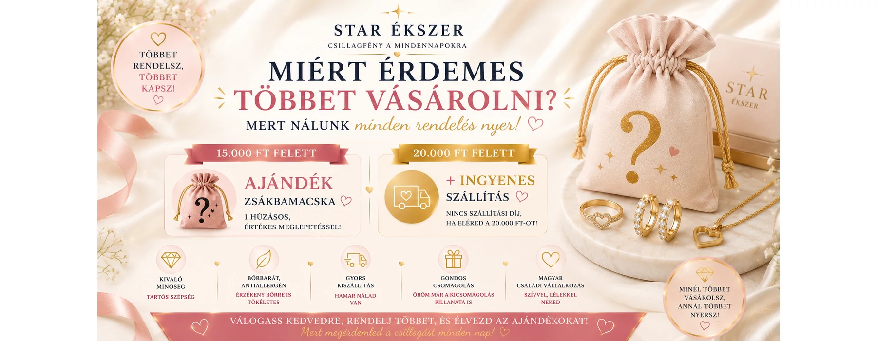Miért érdemes nálunk többet költeni