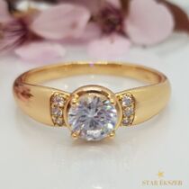 Stella Gold Filled Gyűrű fehér 54-es