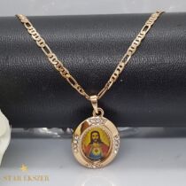 Gold Filled Nyaklánc Jézus medállal 54,5 cm