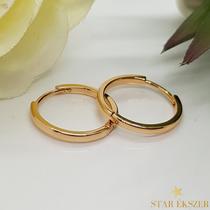 Egyszerű karika Gold Filled Fülbevaló