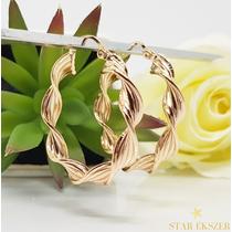 Antonia Gold Filled csavart karika Fülbevaló 3,5cm
