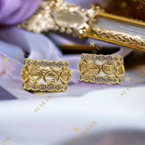 Noriana 14K Gold Filled antiallergén szíves fülbevaló 
