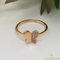 Pillangós Gold Filled Gyűrű 57-es 
