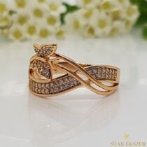 Maika Pillangós Gold Filled Gyűrű 59-es 
