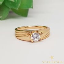 Signe Gold Filled Gyűrű egy kővel 59-es