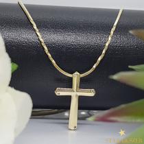 Santia 14K Gold Filled Nyaklánc kereszt medállal 46cm