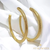 Inge 14K Gold Filled antiallergén félkarika fülbevaló 