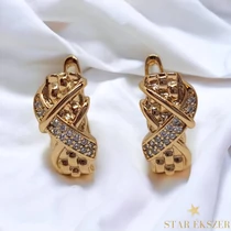 Jasmin Gold Filled antiallergén fülbevaló