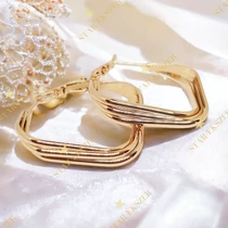 Ziara Gold Filled antiallergén fülbevaló