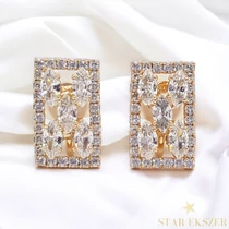 Hella Gold Filled antiallergén fülbevaló klipszes