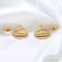Shell Gold Filled antiallergén kagyló fülbevaló