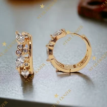 Viviana Gold Filled antiallergén fülbevaló