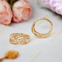 Flóra Gold Filled antiallergén fülbevaló 