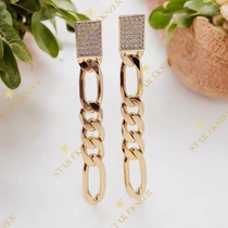 Alita Gold Filled antiallergén fülbevaló 