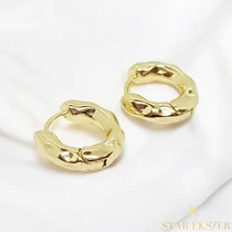 Bessy 14K Gold Filled antiallergén karika fülbevaló