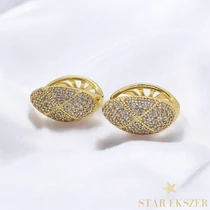 Henna 14K Gold Filled antiallergén köves fülbevaló