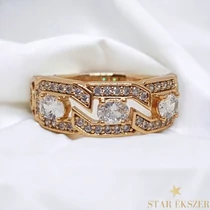 Danielle antiallergén Gold Filled gyűrű 57-es