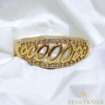 Lizzie 14K antiallergén Gold Filled gyűrű 54-es 