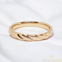 Ajsa antiallergén Gold Filled karikagyűrű 54-es 