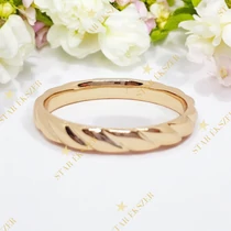 Ajsa antiallergén Gold Filled karikagyűrű 54-es 