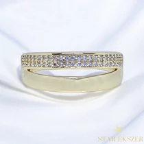 Zorka 14K antiallergén Gold Filled gyűrű 52-es